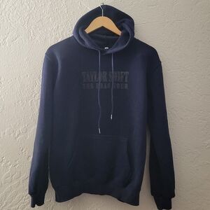 Taylor Swift The Eras Tour 2023 Washed Blue Hoodie Medium